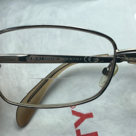 Giorgio Armani Wire Eyeglass Frames - Picture 4 of 8